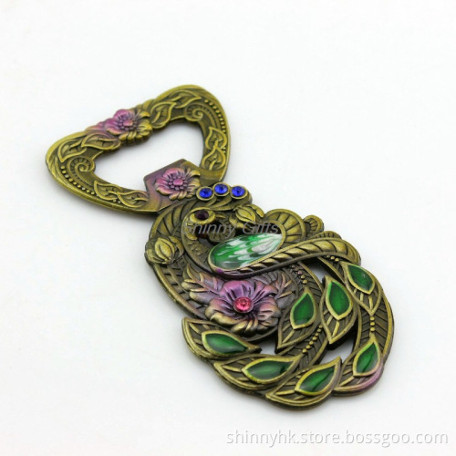 100% Handmade Enamel Metal Bottle Opener With Magnet